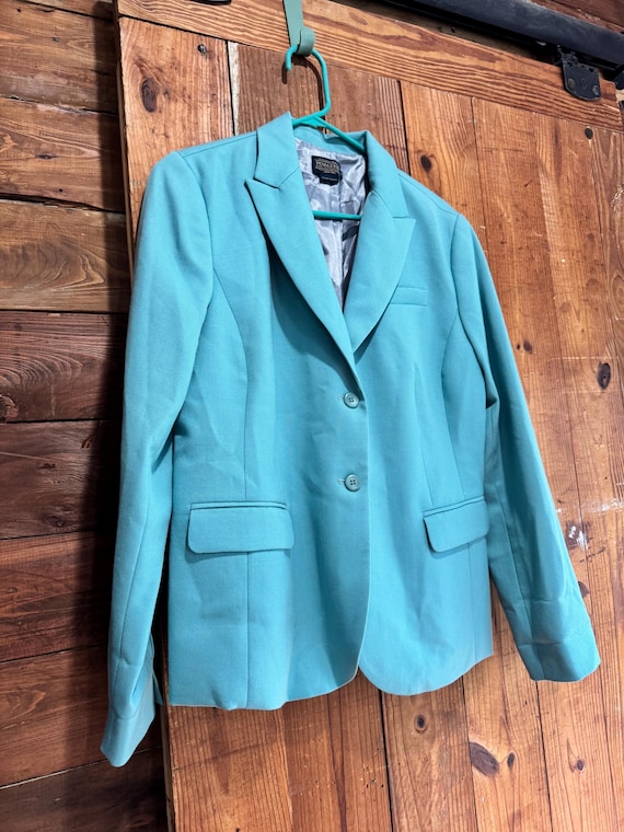 Pendleton Light Blue Single Brested Blazer | Made… - image 2
