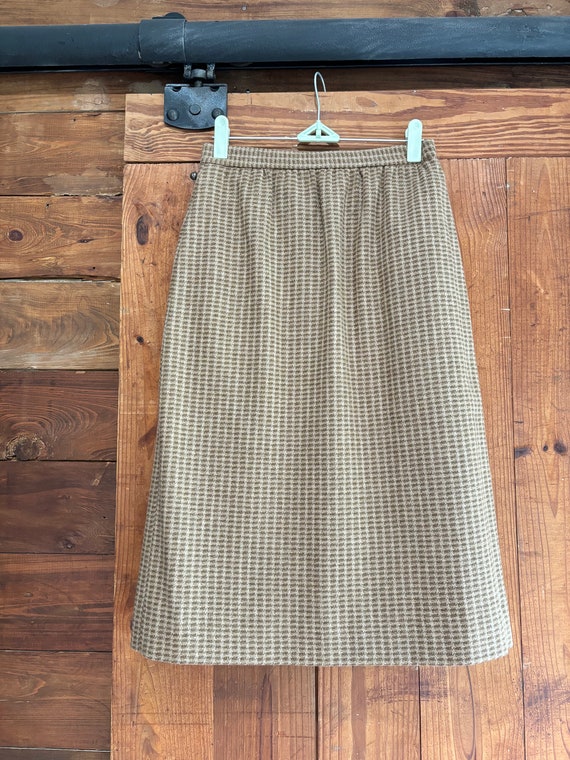 Wool Polyester Serge Skirt main image 0