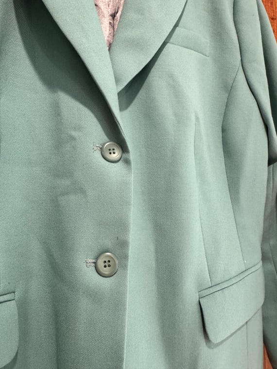 Pendleton Light Blue Single Brested Blazer | Made… - image 17