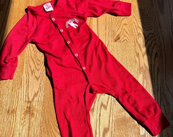 Red Flannel Factory | Vintage Christmas Pajamas | Baby Clothes