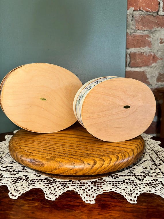 Set of (2) Decorative Nesting Storage Boxes | Sma… - image 5