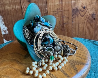 Curated Fairycore Jewelry Vase | Mystery Jewelry Jar | Dark Naturalism, Witchy, Fairy, Whimsical, Boho chic