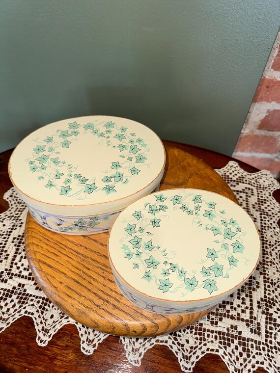 Set of (2) Decorative Nesting Storage Boxes | Sma… - image 3