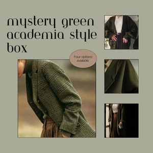 Mystery Style Box | Green Academia Aesthetic