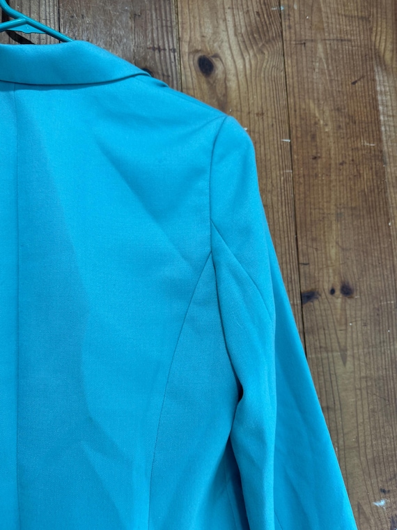 Pendleton Light Blue Single Brested Blazer | Made… - image 12