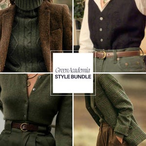 Personalized Style Bundle | Green Academia Aesthetic
