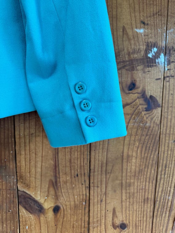 Pendleton Light Blue Single Brested Blazer | Made… - image 7