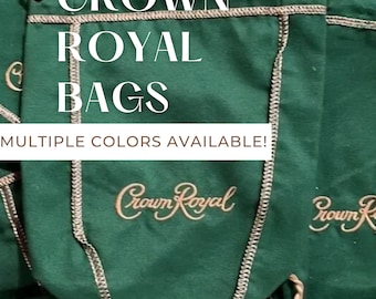 Crown Royal Bags | Bourbon Collectors, Memorabilia | Craft Lot, Upcycle