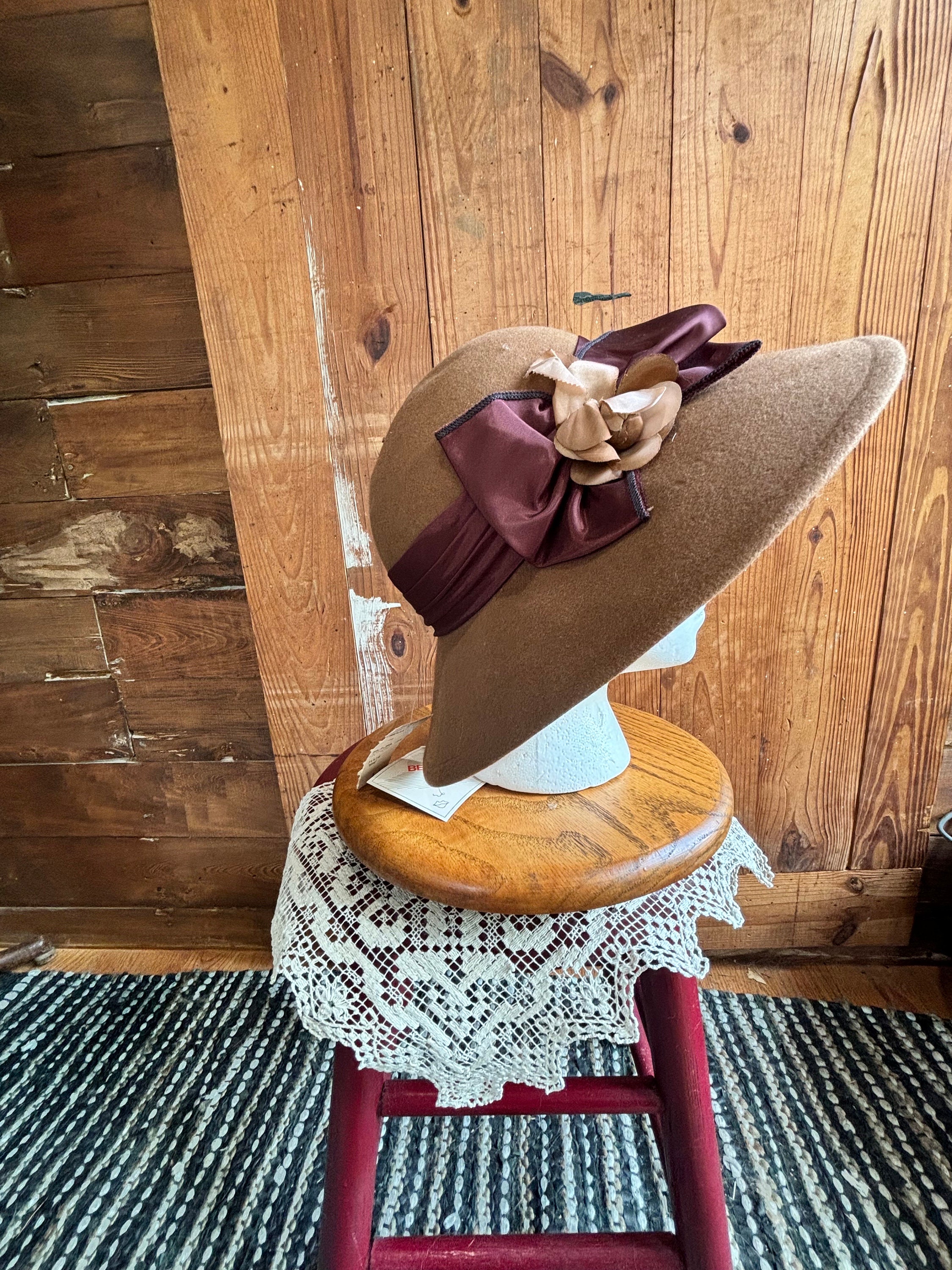 1960s Betmar‎ Floppy Straw Hat Ramona Floppy Hat by Betmar --> Shop Hats, Beanies & Caps  main image 4