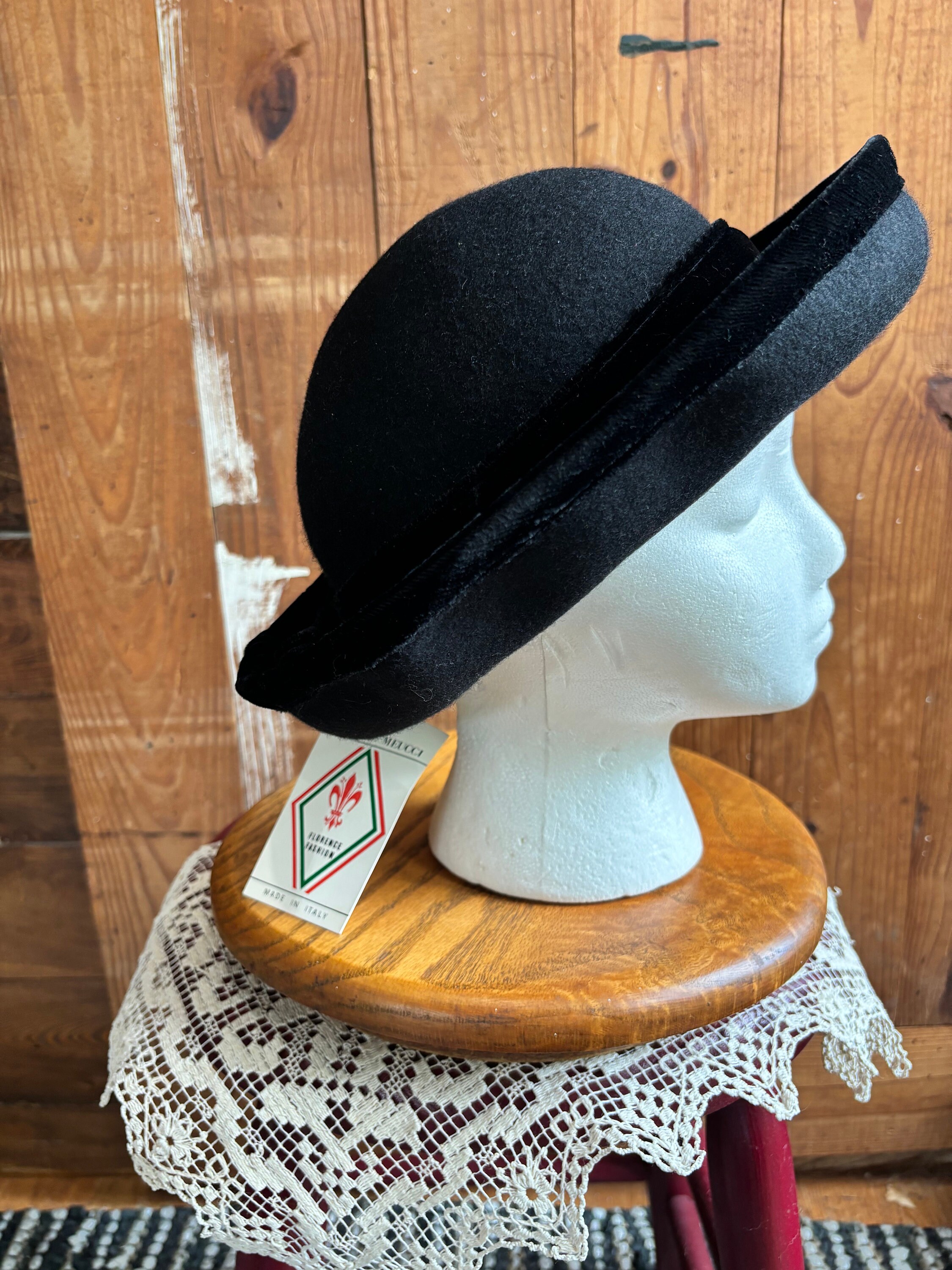 Daniele Meucci Fedora Daniele Meucci Wool and Leather Hat – Italy | QUIET WEST main image 3