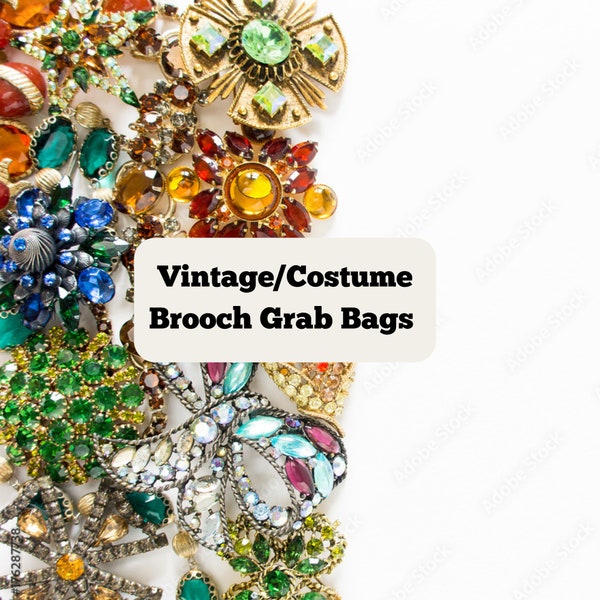 Vintage Brooch Grab Bags