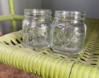 Mason Jar Shot Glasses | Set of Two