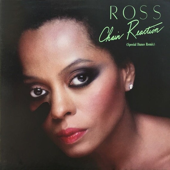 Diana Ross Chain Reaction special Dance Remix 1985 RCA Etsy