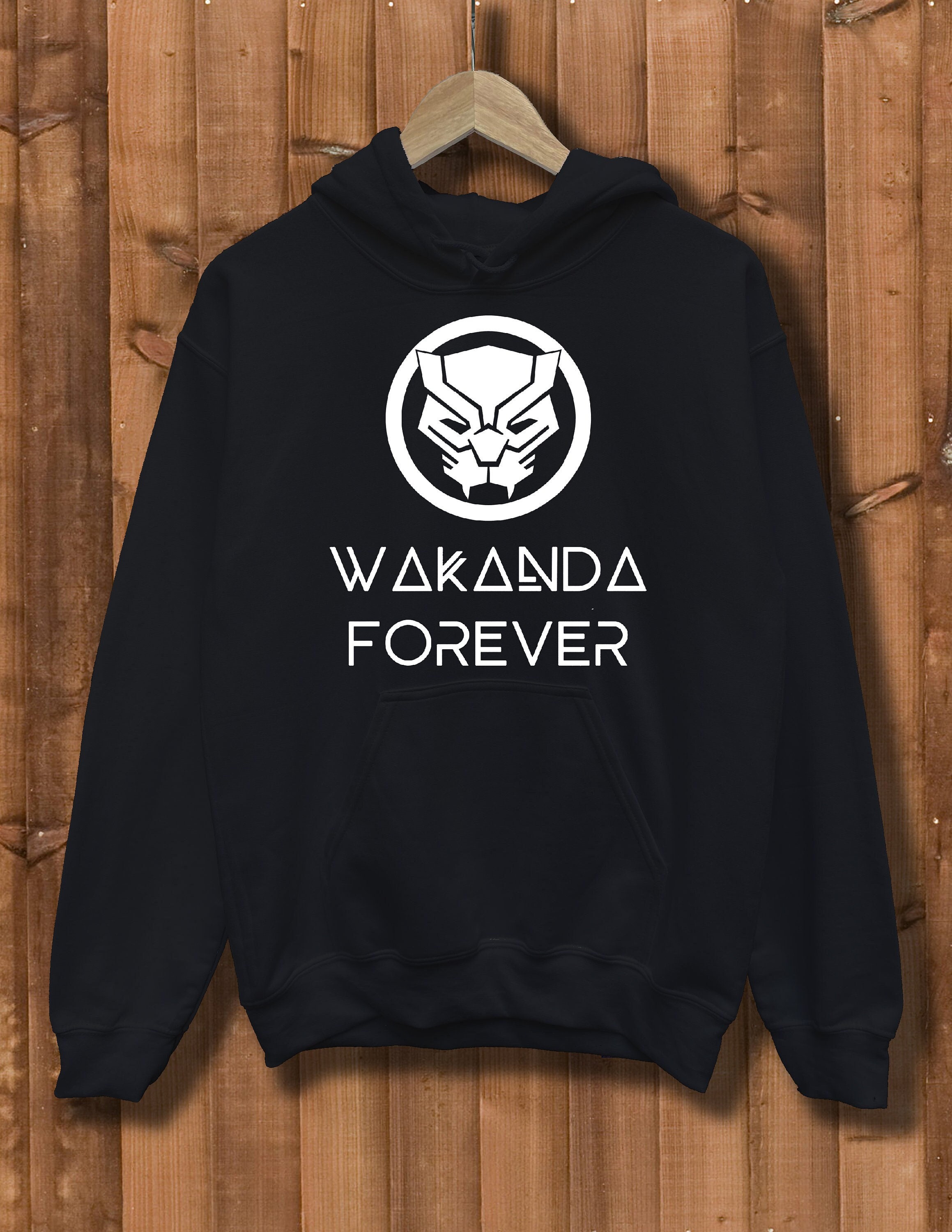 Discover Sudadera con Capucha Wakanda Para Siempre Wakanda Forever Vintage Unisex