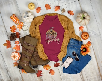 Stay Spooky Tee, Halloween T shirt, Cute Halloween Shirt, Halloween Gift, Spooky T Shirt, Women's Halloween T Shirt