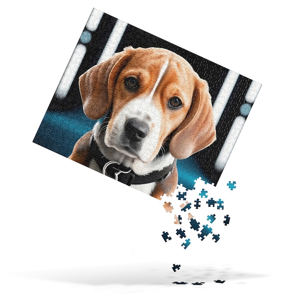Beagle Jigsaw Puzzle Etsy