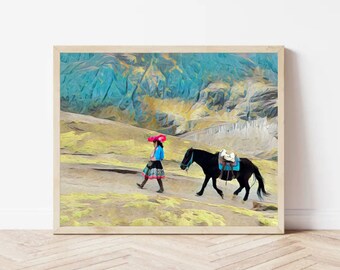Peru, South America Wall Art - Digital Print