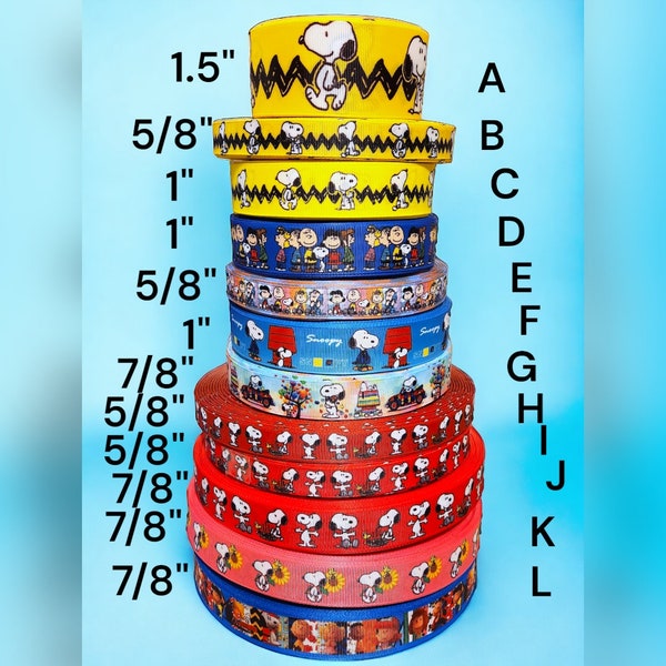 5/8 "oder 7/8" oder 1" oder 1,5" Beagle Hund Kinder Cartoon Band