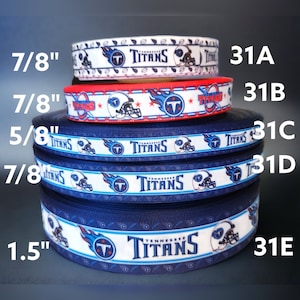 5/8" or 7/8" or 1" or 1.5" Sports Ribbon