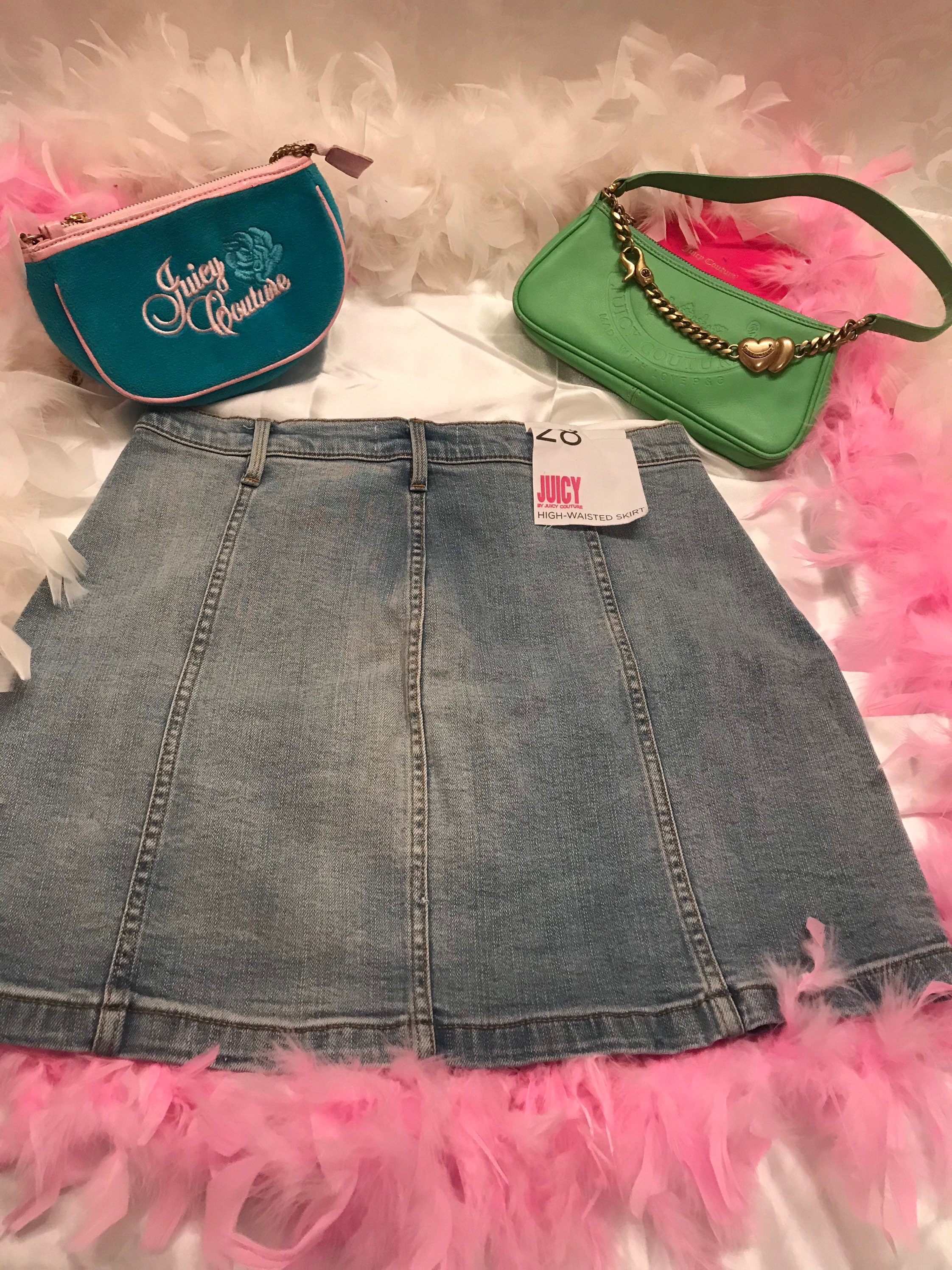 Rare Cute Vintage Y2k Brand New Jean Skirt Etsy