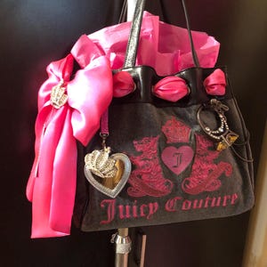 Juicy Couture Pink Handbag Charm - Etsy