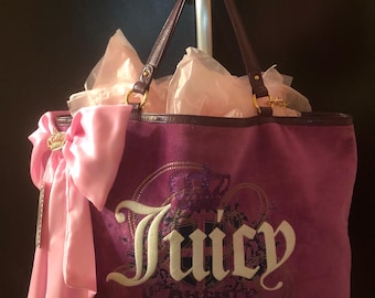 rare vintage juicy couture tote