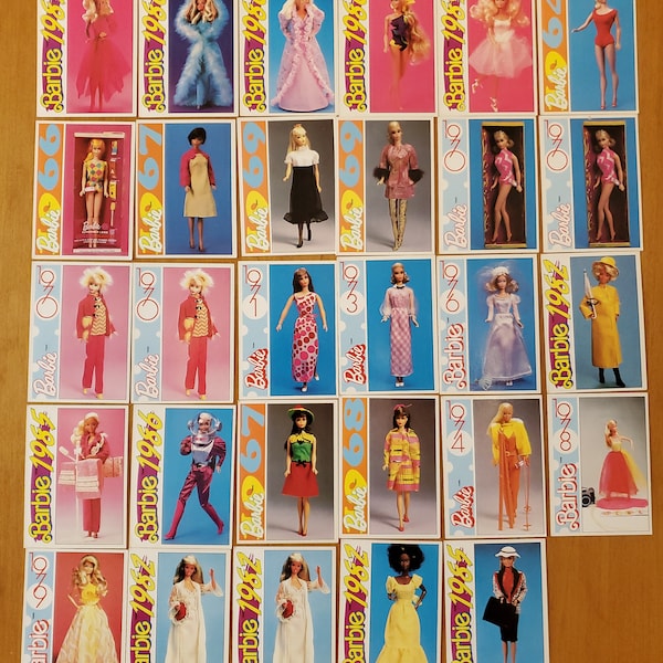 Barbie Trading Cards - Etsy