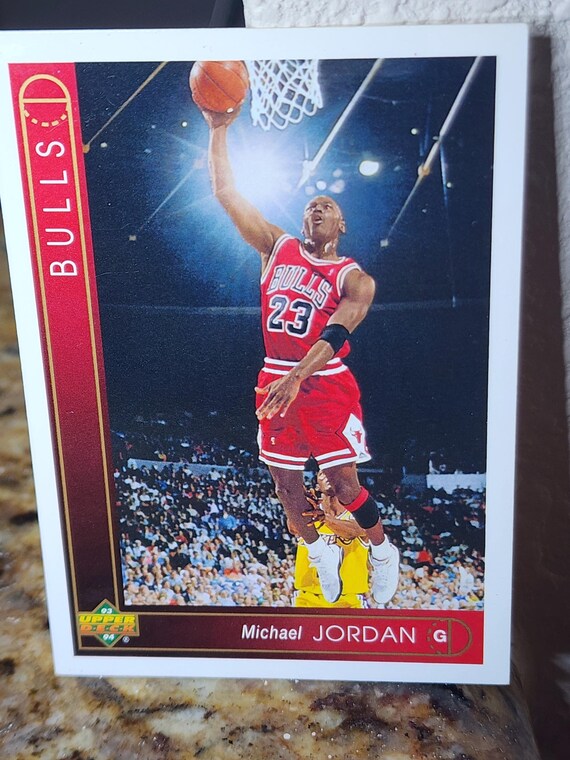 Michael Jordan 93-94 Upper Deck #23 Card - Etsy