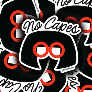 Autocollant en vinyle découpé : vinyle/imperméable/brillant - 3 pouces - personnage - les Indestructibles - mode Edna, lunettes rouges - sans cape
