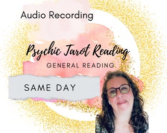 Lettura audio dei tarocchi psichici nello stesso giorno