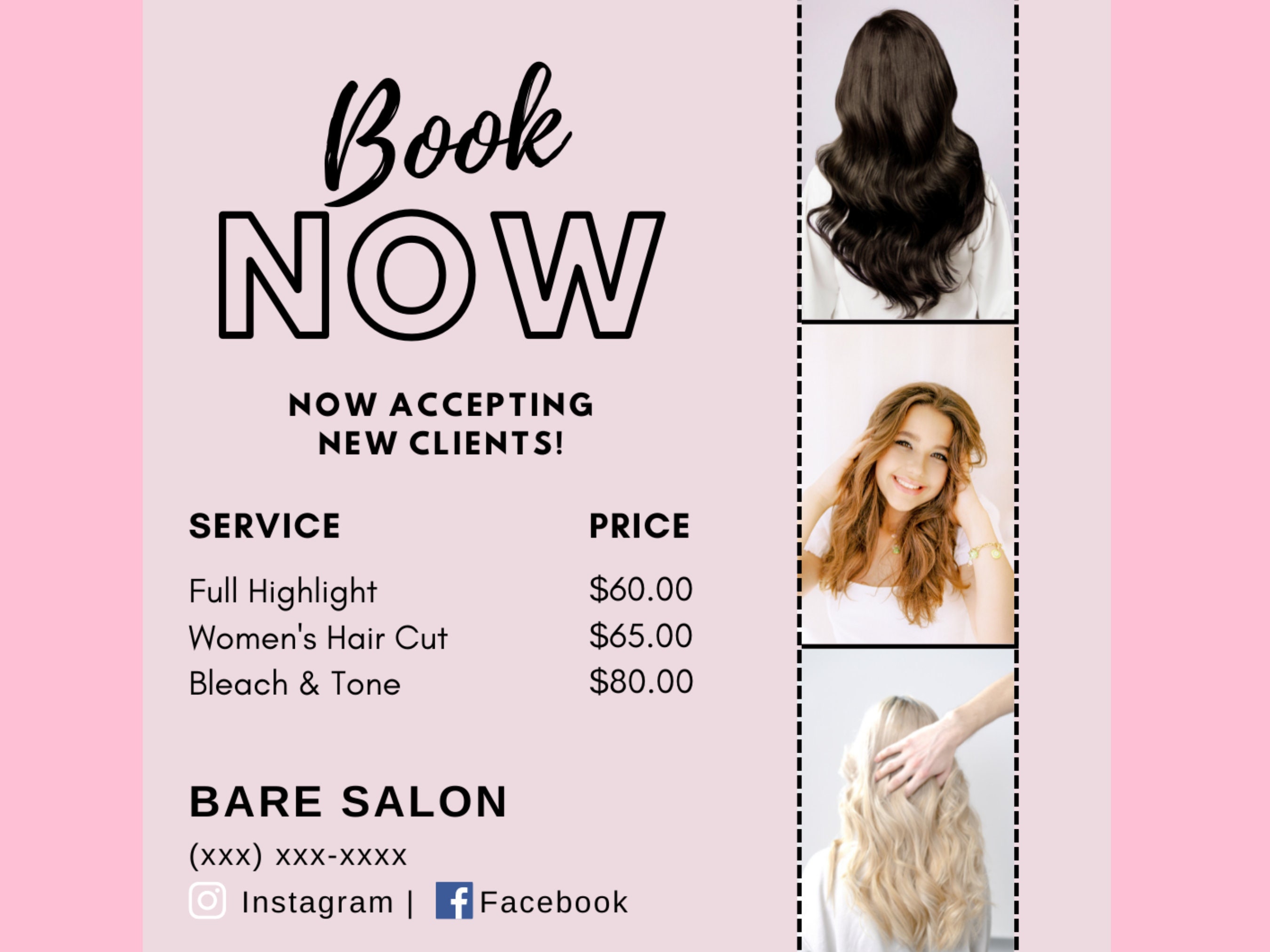 Hair Stylist Flyer Hair Stylist Templates DIY Hair Salon - Etsy Hair Stylist Flyer Hair Stylist Templates DIY Hair Salon - Etsy