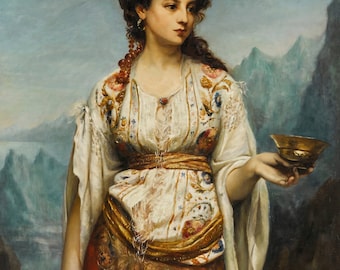 Circe von Jean Jules Badin (französisch, 1875)