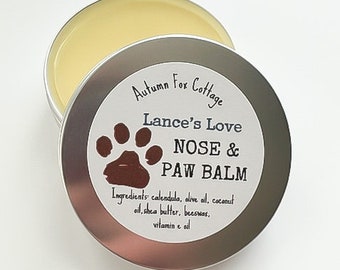 Nose & Paw Balm - Paw Salve - Moisturizing Paw Cream - Lance’s Love