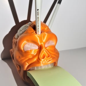 3D Printed Zombie Pen Holder: Spooky Halloween Desk Organizer