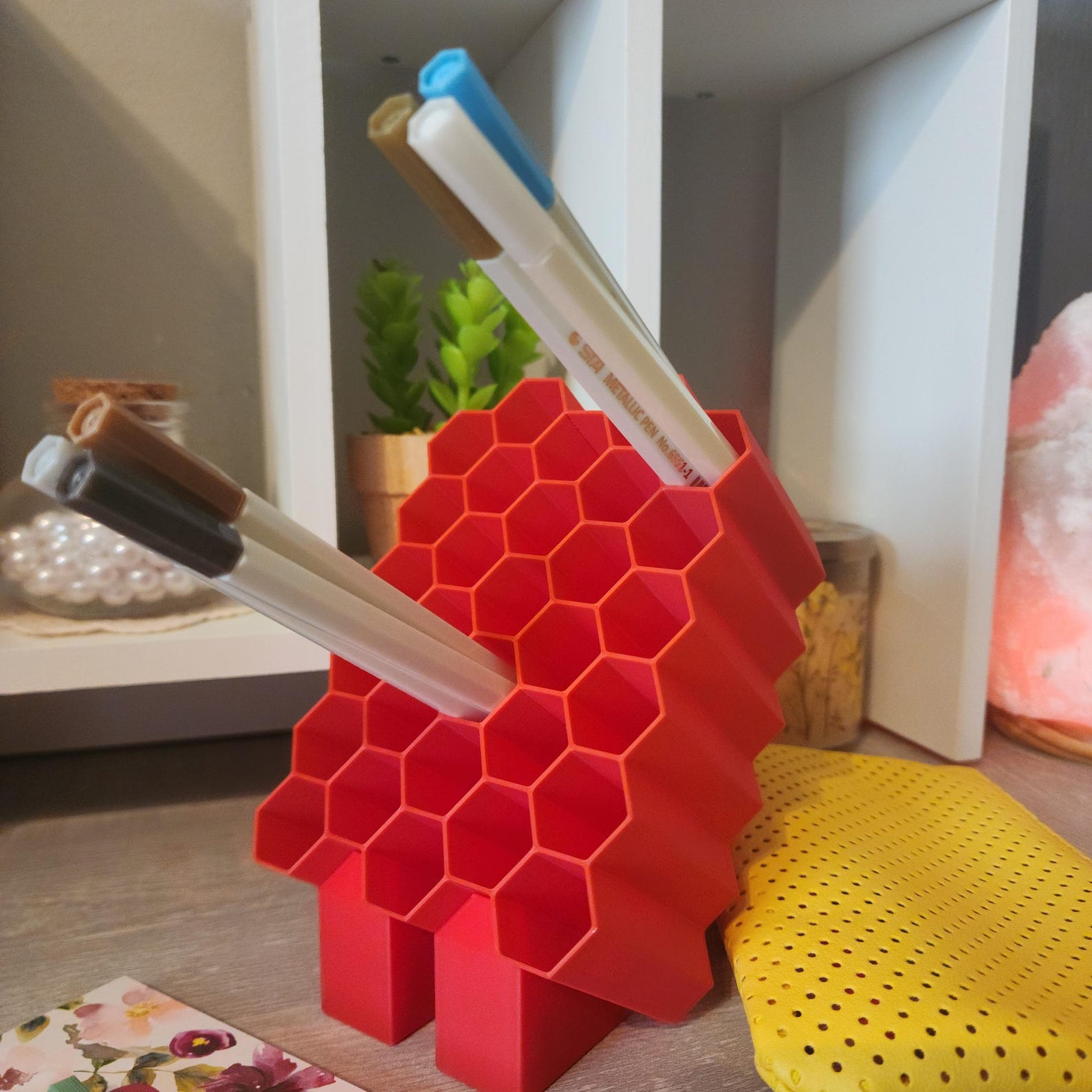 3D Printed Posca Paint Marker Stand: Organized Desk Storage for Art ...