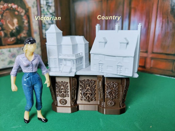 Half Scale 1/24 STAIRS Adatta A Soffitti Da 5 Casa Delle