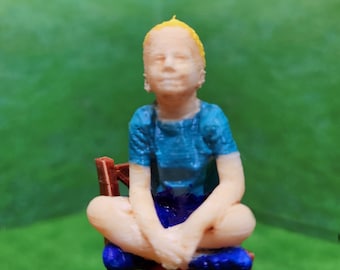 1:24 scale (half scale) Mason Morgan  Figure only. Cute little boy. Available painted or unpainted.