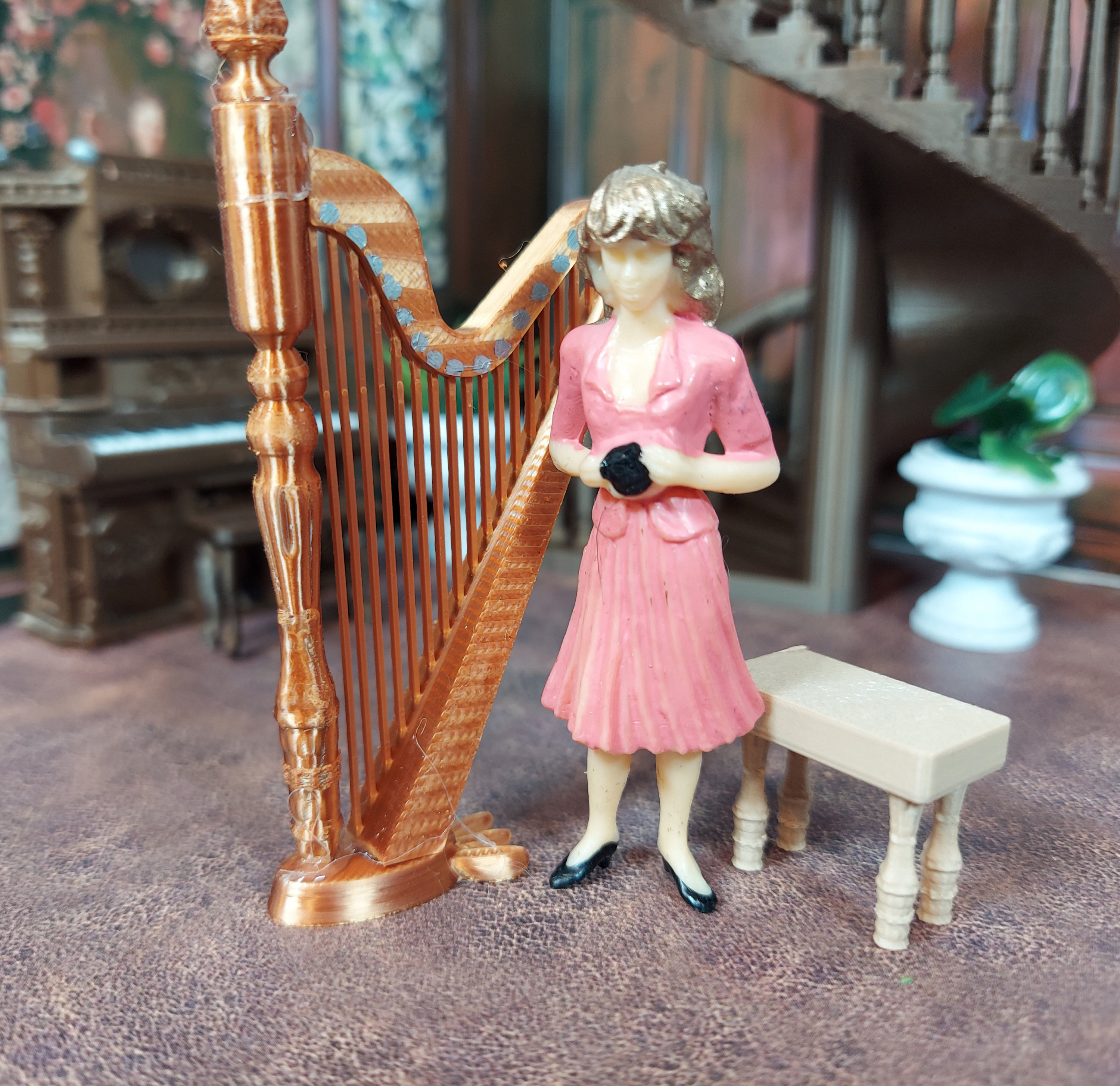 【入門】Harfa celtycka ケルティックハープ　19弦　ケース付き ケルトの笛屋さん | アイリッシュ・ハープの販売