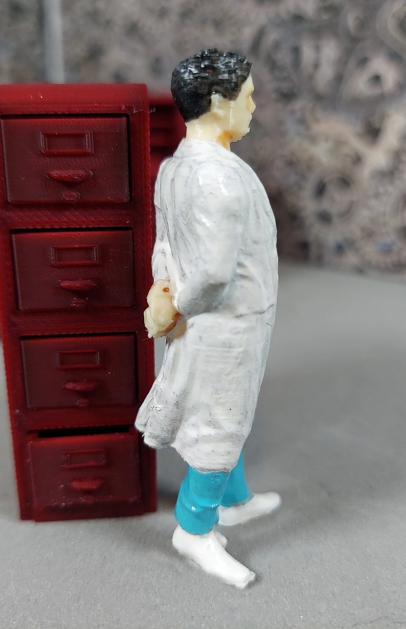 1:24 Scale (half Scale) Dr. Wellbee is a 3D Printed Figure of Dude ...