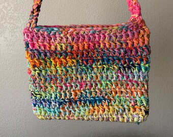 Crochet Multicolor Bag