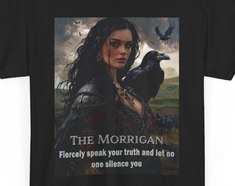 The Morrigan Dark Feminine/Goddess Tee