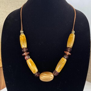 Multi-color acrylic beads necklace, Statement handcrafted necklace, Geometric necklace, Chunky necklace, Unisex necklace, Gift necklace