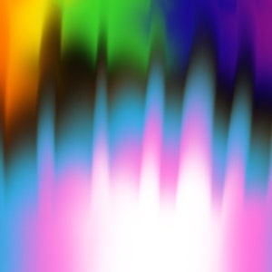 Può includere: Sfondo astratto con un motivo sfumato, colorato, simile a un arcobaleno. I colori sono vivaci e si fondono in modo uniforme, creando una sensazione di movimento ed energia.