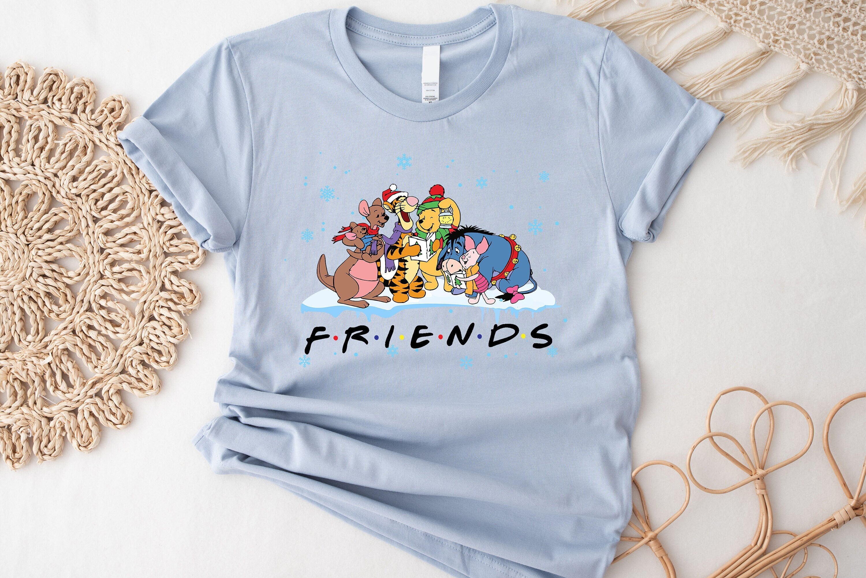 Discover Winnie The Pooh Christmas Shirt, Vintage Disneyland Christmas Shirt
