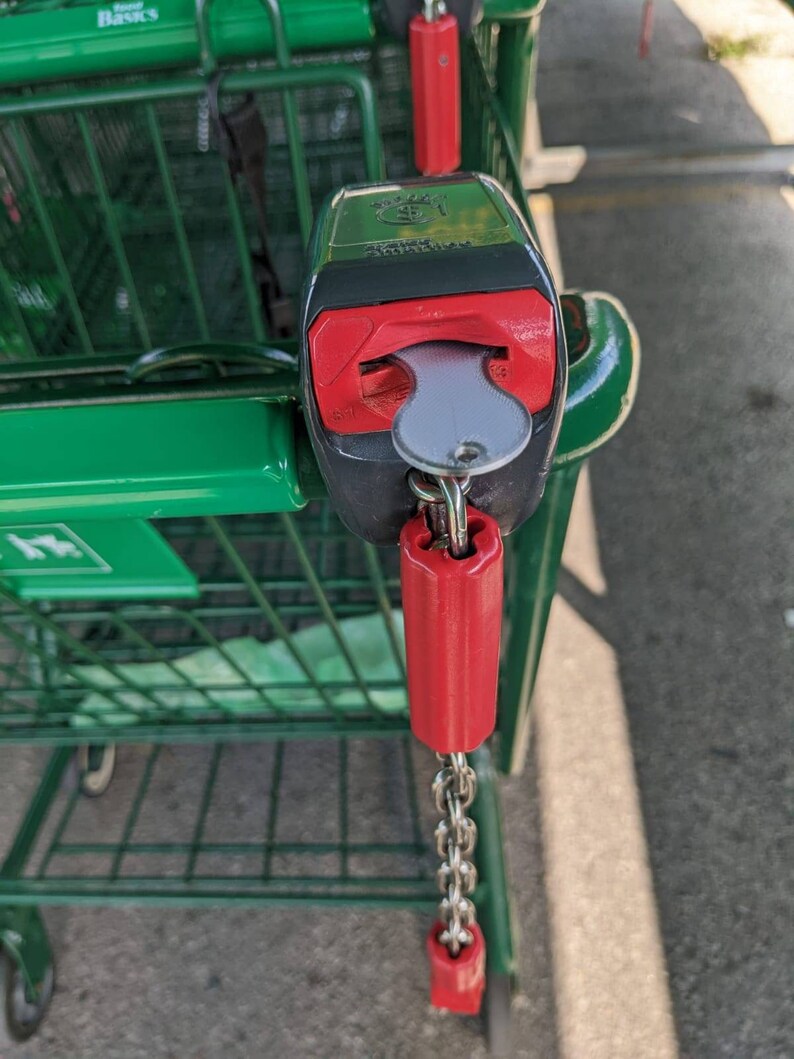 Dual Sided Shopping Cart Key Loonie & Quarter Size in One Etsy Canada