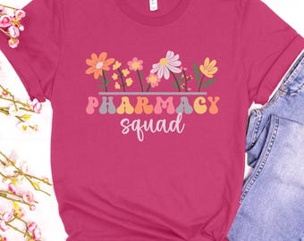 Pharmacy squad shirt for team, Pharmacy technician shirt gift for pharmacy student graduation, Pharmacy tech t-shirt for pharmacy crew