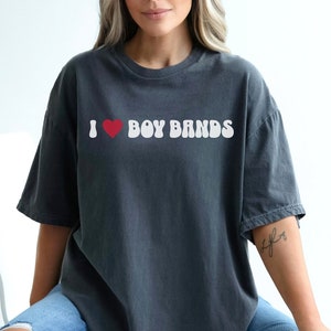 Boy bands shirt Comfort colors gift for 90s music lover tshirt, Boy band fan graphic tee elder millennial gift, Reunion concert t shirt