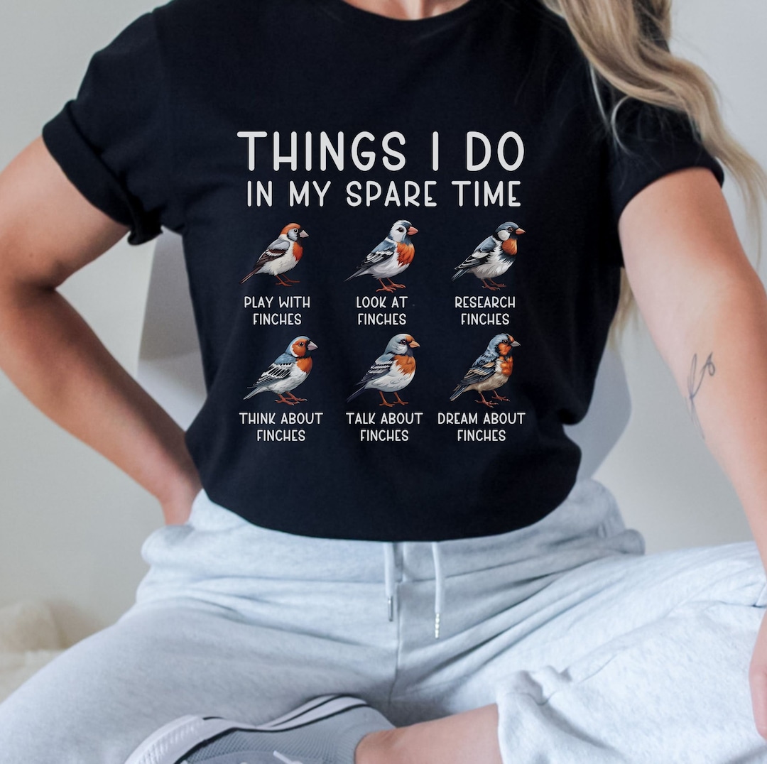 Finches Shirt Bird Lover Tshirt Finch Bird Mom Shirt Finch Etsy Canada
