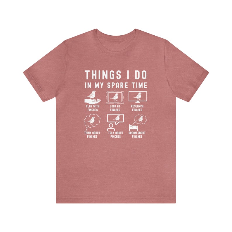 Finches shirt, Bird lover tshirt, Finch bird mom shirt, Finch owner t shirt, Finch mom gift, Bird shirt funny, Zebra Finch tee image 8