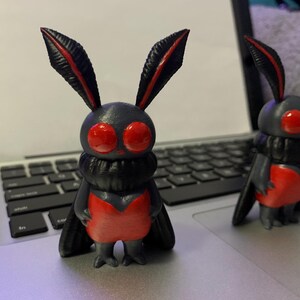 3D printed Chibi Sexy Mothman!